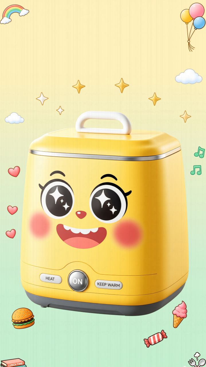 Электрический ланч-бокс из нержавеющей стали - быстро и вкусно!