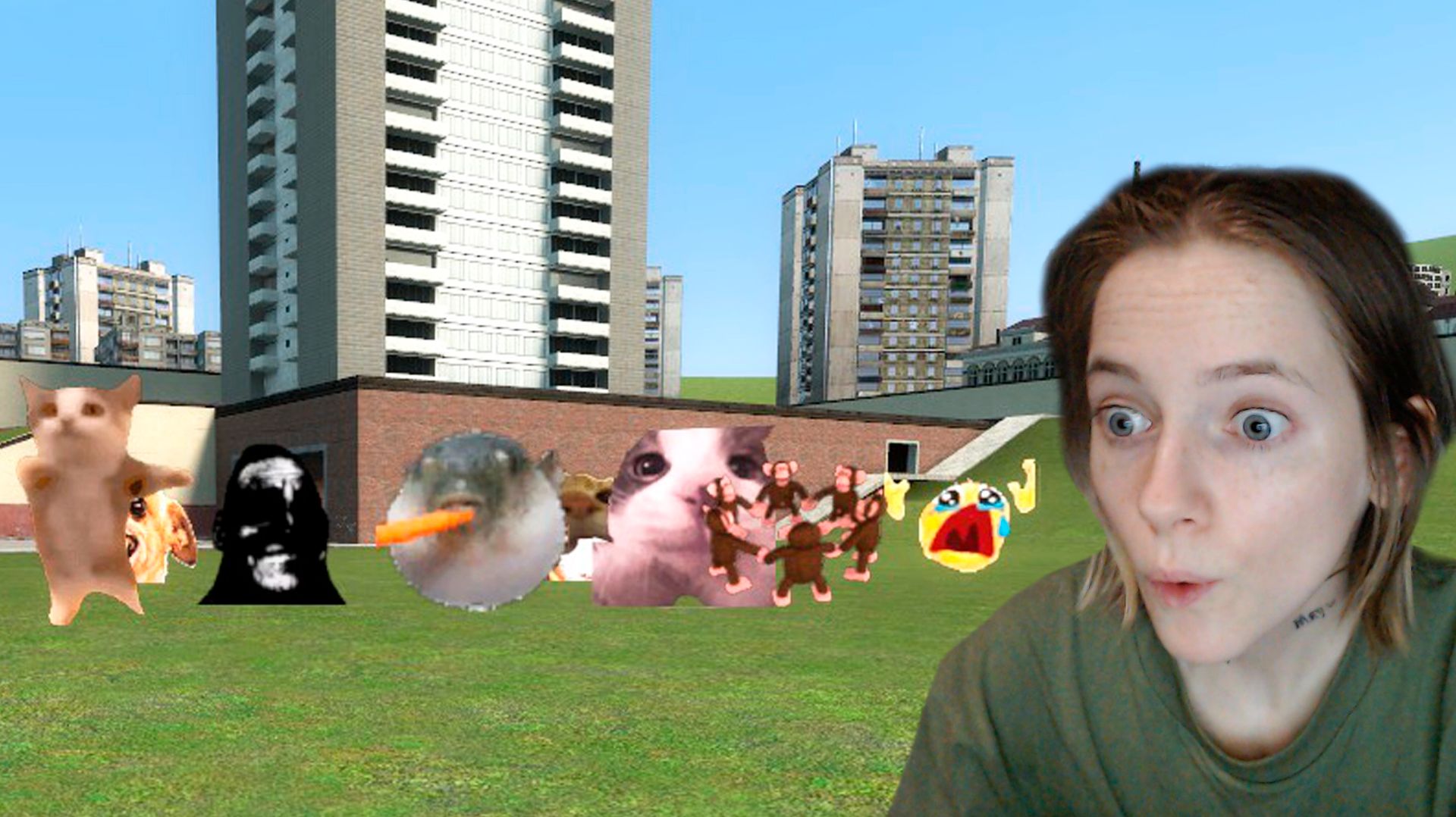 Я УБЕГАЛА ОТ НЕКСБОТОВ В ГАРРИС МОД И ЭТО БЫЛО СТРАШНО