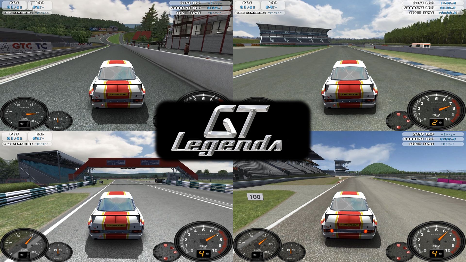 GT Legends (PC) - Все Гоночные Трассы
