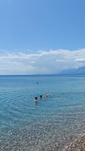 С детьми на море в Анталии. Как погода