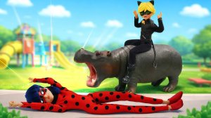 Сладкое свидание прервала акума! Леди Баг и Супер Кот спешат на помощь