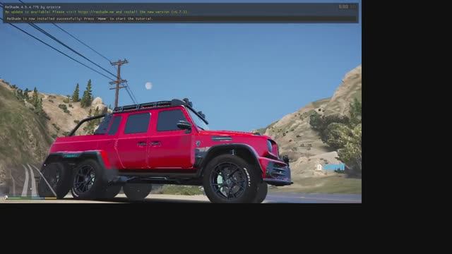 Mercedes-Benz P900 6X6 обзор краш тест драйв в гта 5 супер пикапа в мире