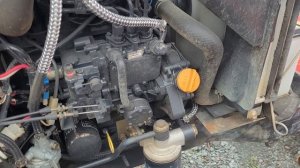 Работа двигателя Yanmar CT118