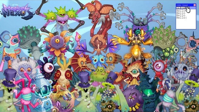 Галимфа на Расширении Перекрёстка Магии - My Singing Monsters (Мои Поющие Монстры, Msm, Мсм)