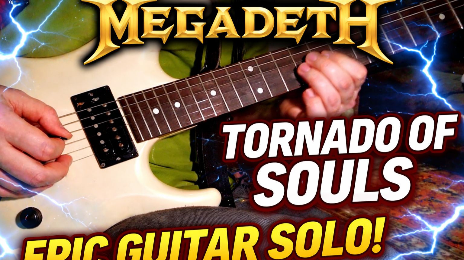 Megadeth / Tornado Of Souls / Соло на гитаре