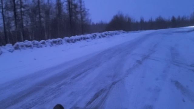 Работа по северу, ДТП. Дорога домой