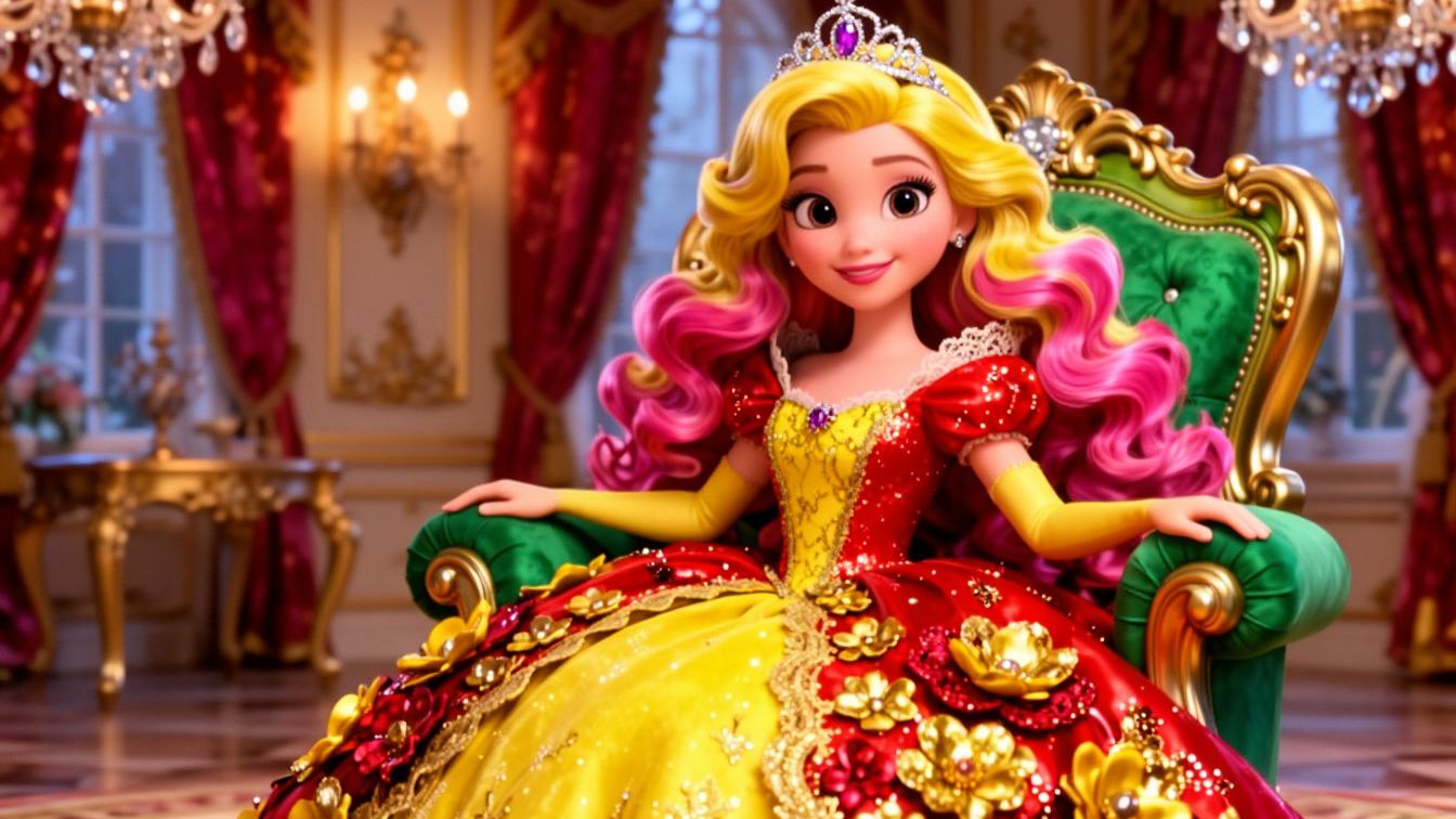 💃ДЕТСКИЕ ПЕСЕНКИ ПРО ВОЛШЕБНЫЕ НАРЯДЫ ПРИНЦЕСС! Видео для детей.