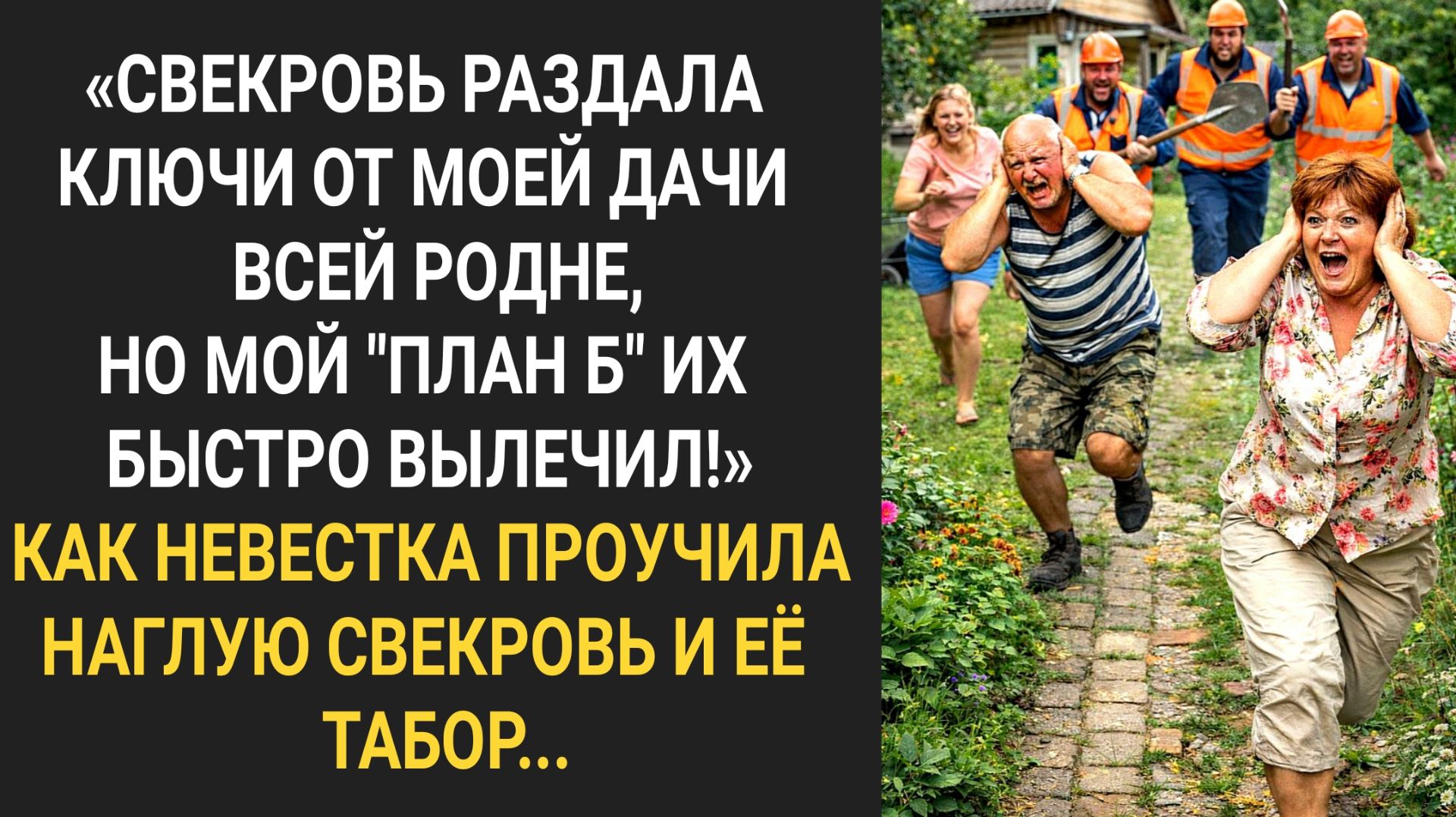 Свекровь раздала ключи от моей дачи всей родне, но мой 