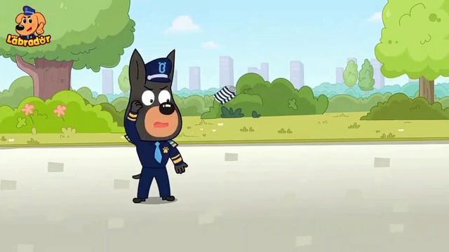 Храбрый шериф Лабрадор — познавательный мультфильм