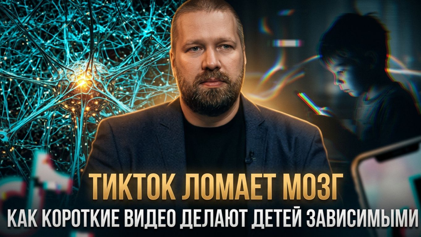 ТИКТОК ЛОМАЕТ МОЗГ: как короткие видео делают детей зависимыми | Андрей Афанасьев