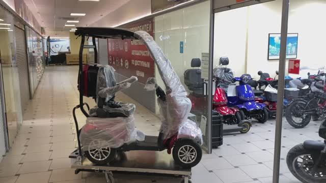 Подготовили к отправке четырехколесный электроскутер Eco Koleso i7 Lux в город Ковров