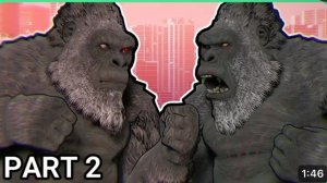 Конг vs Конг | Анимация часть 2 (перезалив с Ютуба)