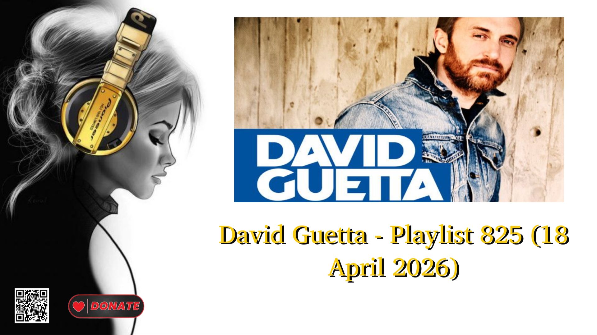 David Guetta - Playlist 825 (18 April 2026)