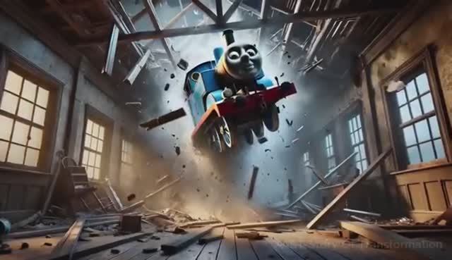 Жуткий паровозик Томас The Shocking Story Of Mystery And Kindness  Story Of Transformation