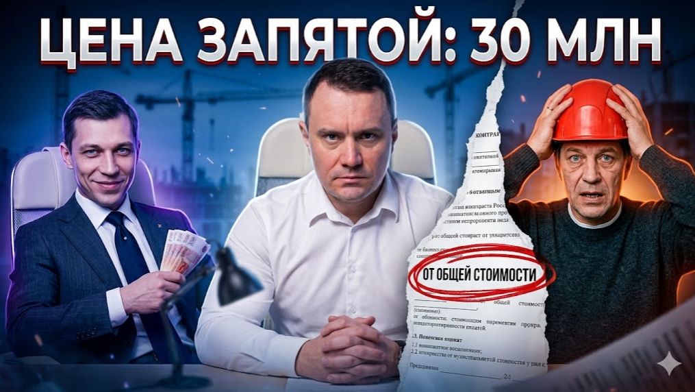 ЗАКОННЫЙ ГРАБЕЖ! Подписал СЕБЕ ПРИГОВОР на 30.000.000р из-за одной строчки. НЕ ПОВТОРЯТЬ!