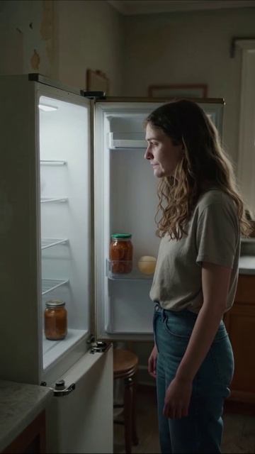 Пустота холодильника: отражение одиночества одиночество печаль потеря