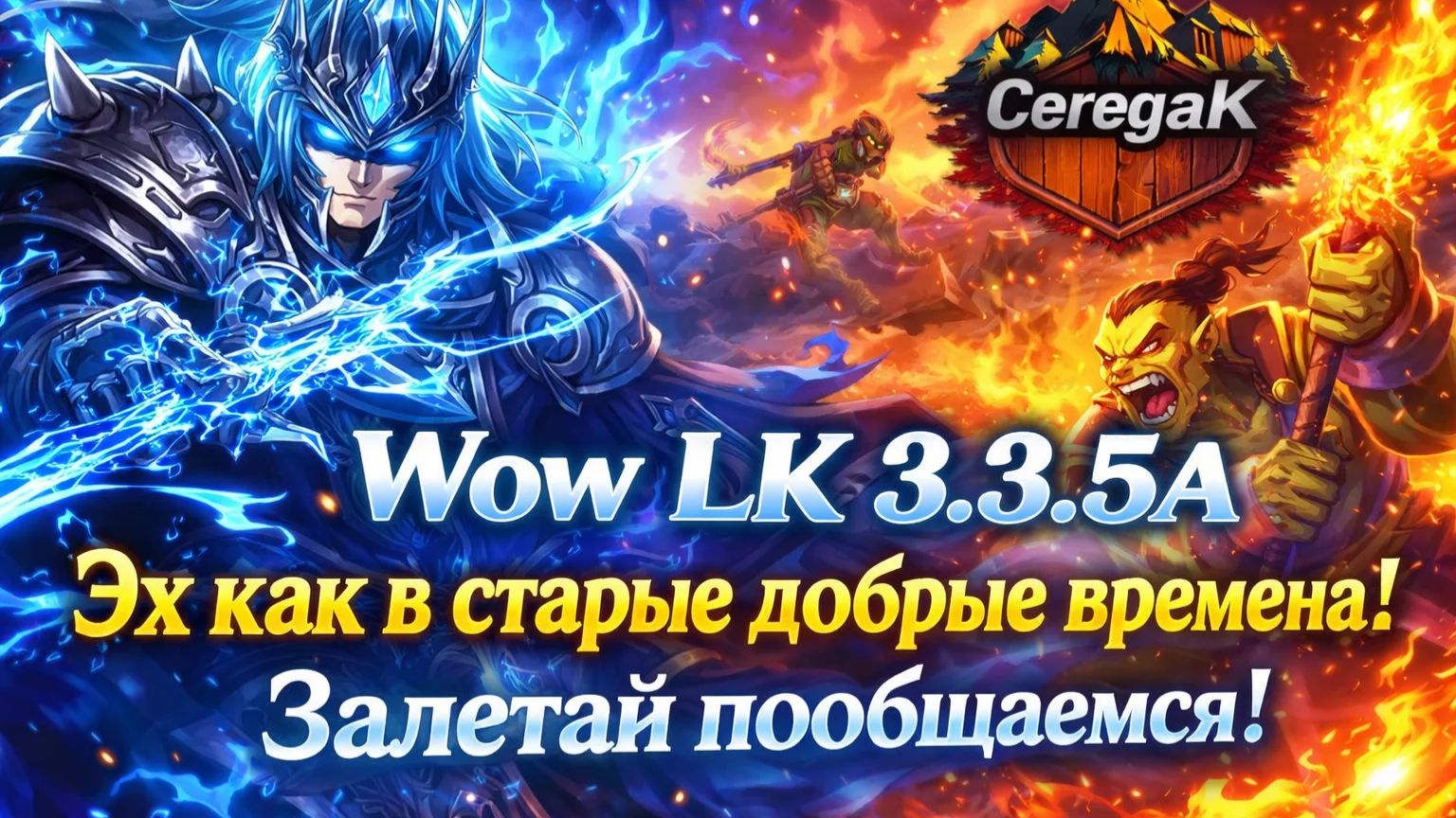 WOW WOTLK X1 . Как в старые добрые решил без помощи своими силами ! Челлендж . Эх и опять ВАРОМ ! №2