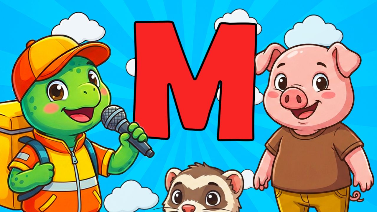 Алфавит с Топой: Подарки на букву «М» | ДЕТСКАЯ ПЕСНЯ КАРАОКЕ!🎤