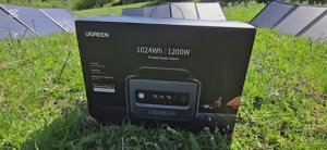 Распаковка и подключение зарядной станции UGREEN GS1200 (модель 15054) и солнечных панелей Choetech