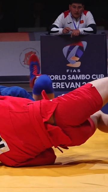 An Epic Bout In The World SAMBO Cup Final Between Andrei KORNEEV(RUS) And Baiel DZHAKSHYLYKOV(KGZ)⚡️