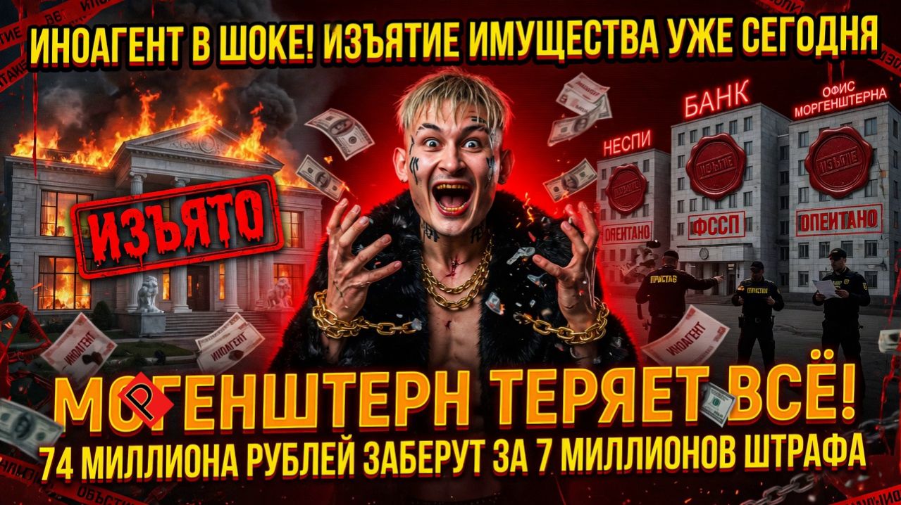 Роскошная империя под ударом Моргенштерн рискует лишиться недвижимости на семьдесят четыре миллиона