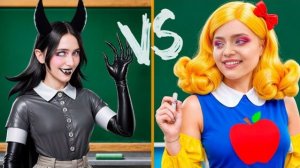 Мы выжили с самой строгой училкой в мире! Добрая Мисс Дилайт vs Злая Мисс Сиркл!