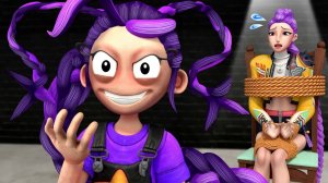 ЛИЛИ ЛАВБРАЙДС ПРОТИВ. ОХОТНИЦА! Kpop Охотники на демонов против Поппи Время игры 5 Анимация