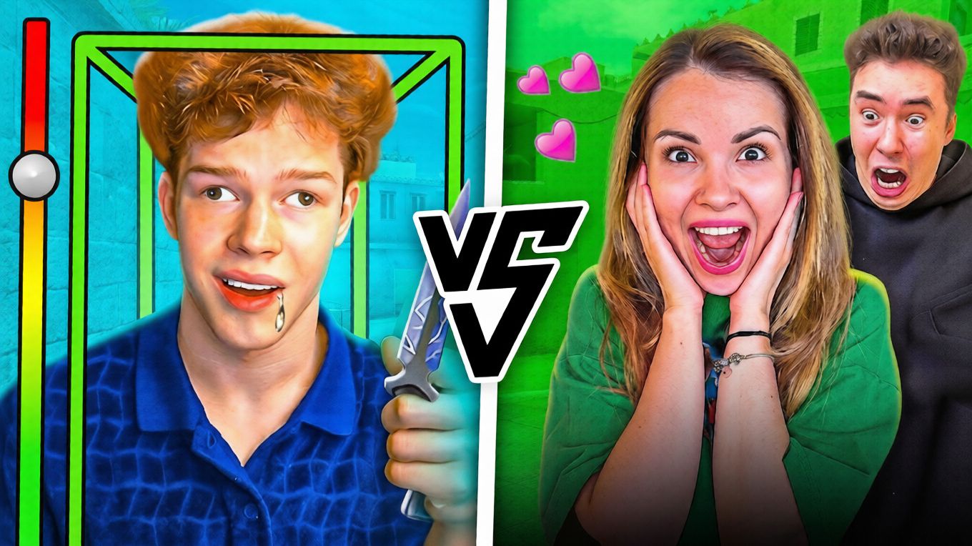 ДУЭЛЬ БРАТИШКИ С КОТЕЙ И СИТРО НА НОЖ С ЧИТАМИ ИЗ ОБНОВЫ STANDOFF 2🔥