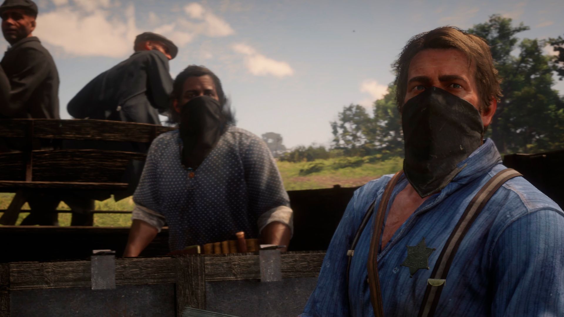 Red Dead Redemption 2 - серия 32 - Обычная повозка с деньгами?