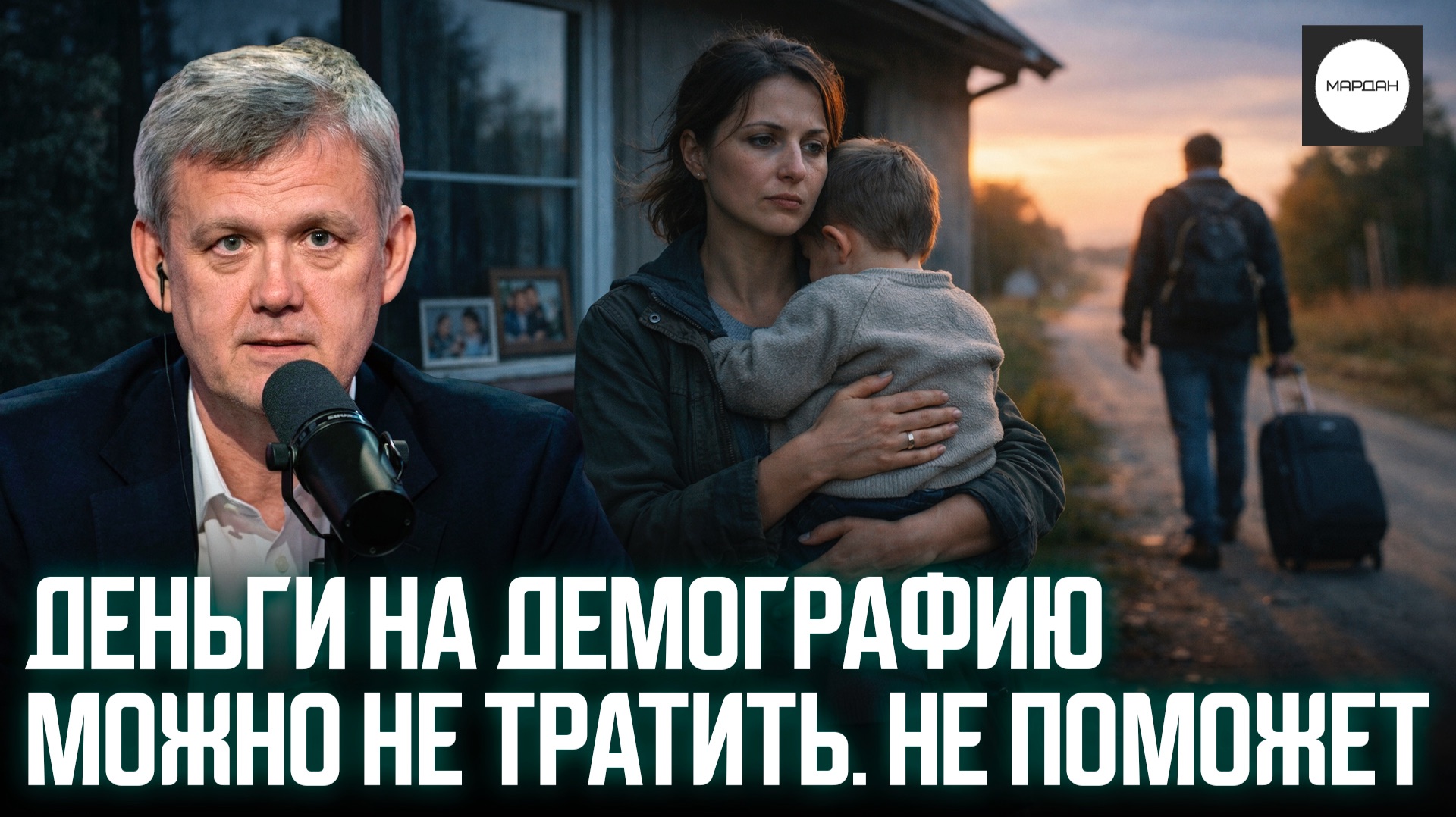 ДЕНЬГИ НА ДЕМОГРАФИЮ МОЖНО НЕ ТРАТИТЬ. НЕ ПОМОЖЕТ