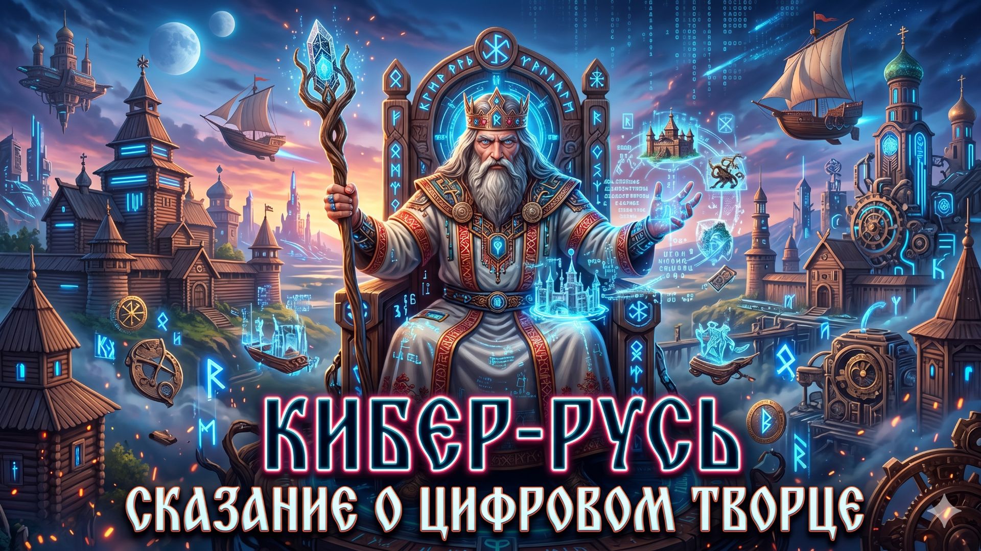 Кибер-Русь Сказание о Цифровом Творце