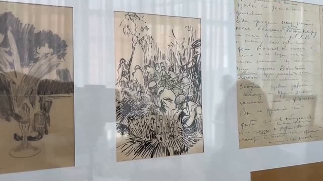 Видеоэкскурсия по выставке живописи и графики «Мы уже не расстанемся никогда»