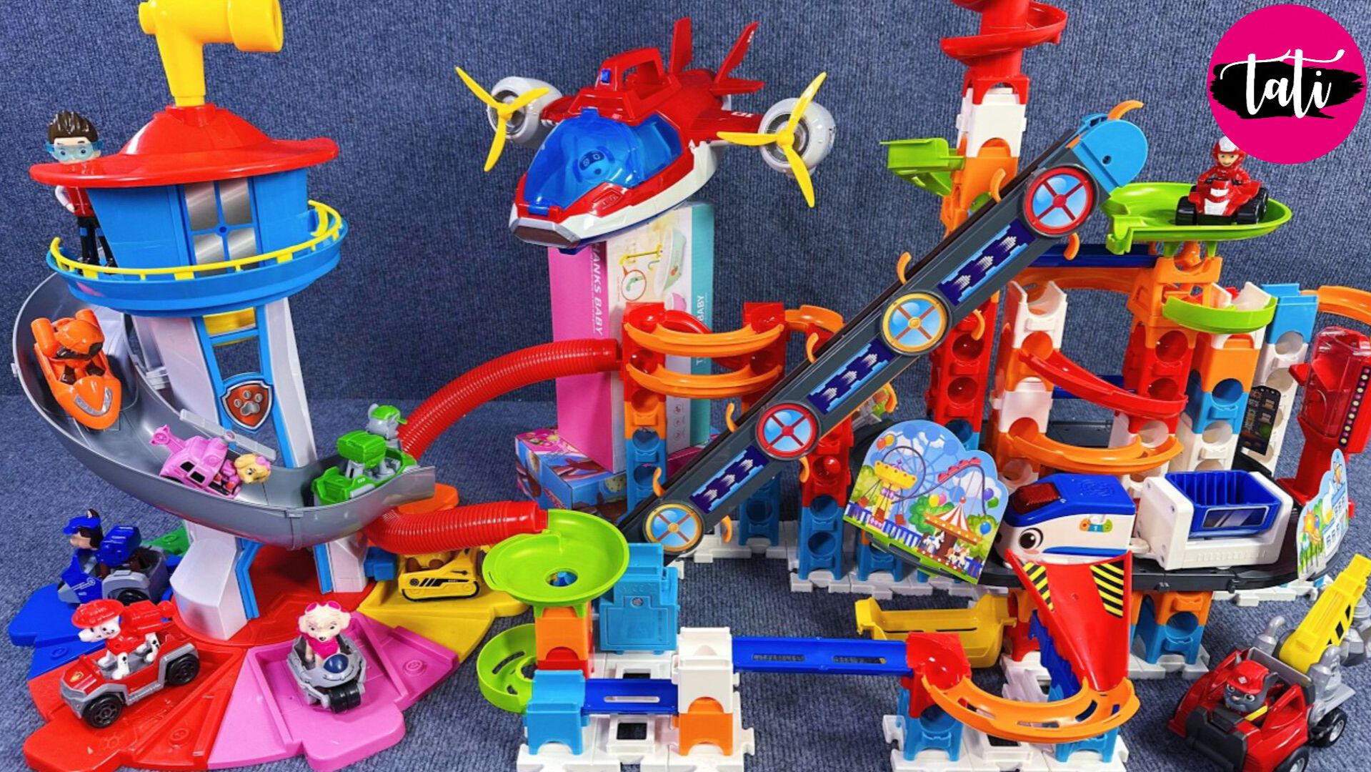 Играем в игрушки из мультика щенячий патруль. Мультфильм для детей. ASMR АСМР