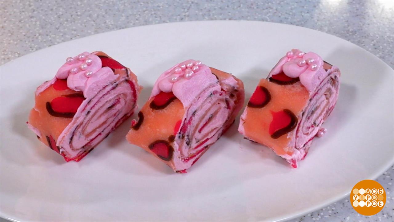 Готовим блинный рулет 