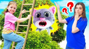 Говорящий Том потерялся! 🐱 Спасаем кота вместе с Машей и Яной! 🆘