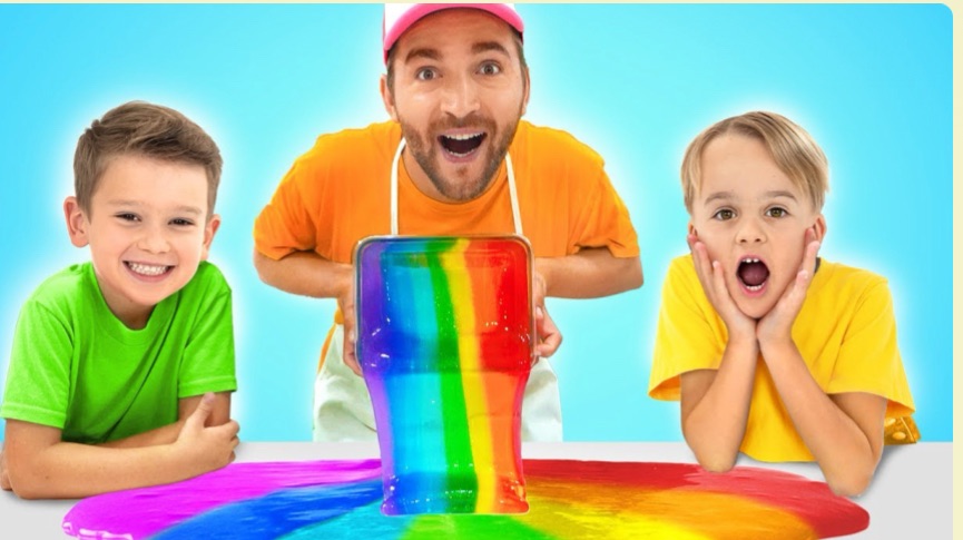 Приключения слайма для детей - Забавные истории с игрушками