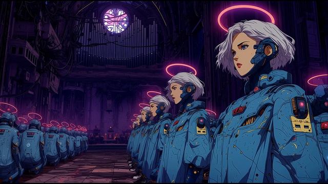 Sacred Circuits ⚡️ Awakening The Machine's Humm — Cinematic Choirwave Synth