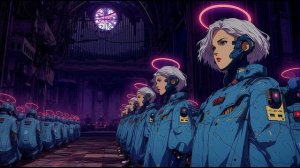 Sacred Circuits ⚡️ Awakening the Machine's Humm — Cinematic Choirwave Synth