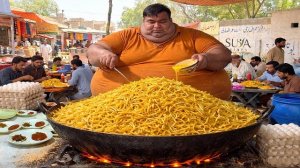 Уличная кухня Пакистана. Хрустящий картофель фри. Рецепт идеальных чипсов и картофельных закусок