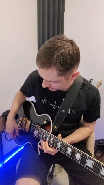 Идея для Лупа на электрогитаре в Ля мажоре. Для импровизации.