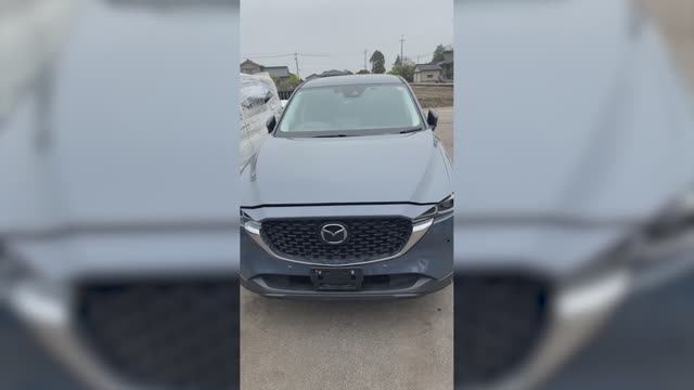 Осмотр Mazda CX-5 после частичного ремонта