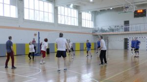 Волейбол ветераны 65+. Игра "Дружба" vs "Автокрановец"