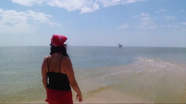 База отдыха Казачий берег. Коса Должанская. Семейный отдых