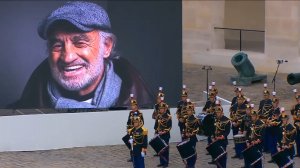 6 октября 2021 г. ПАРИЖ - церемония прощания с великим актёром Жан-Полем Бельмондо.