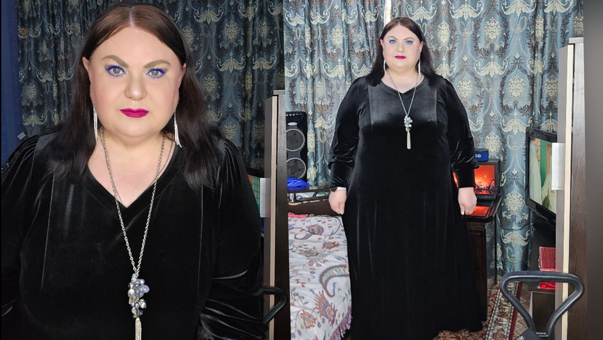 Яркий синий Макияж 💄 Рубрика Преображение 💃