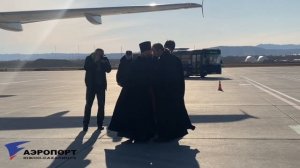 ARRIVAL OF THE HOLY FIRE IN YUZHNO-SAKHALINSK (RUSSIA)