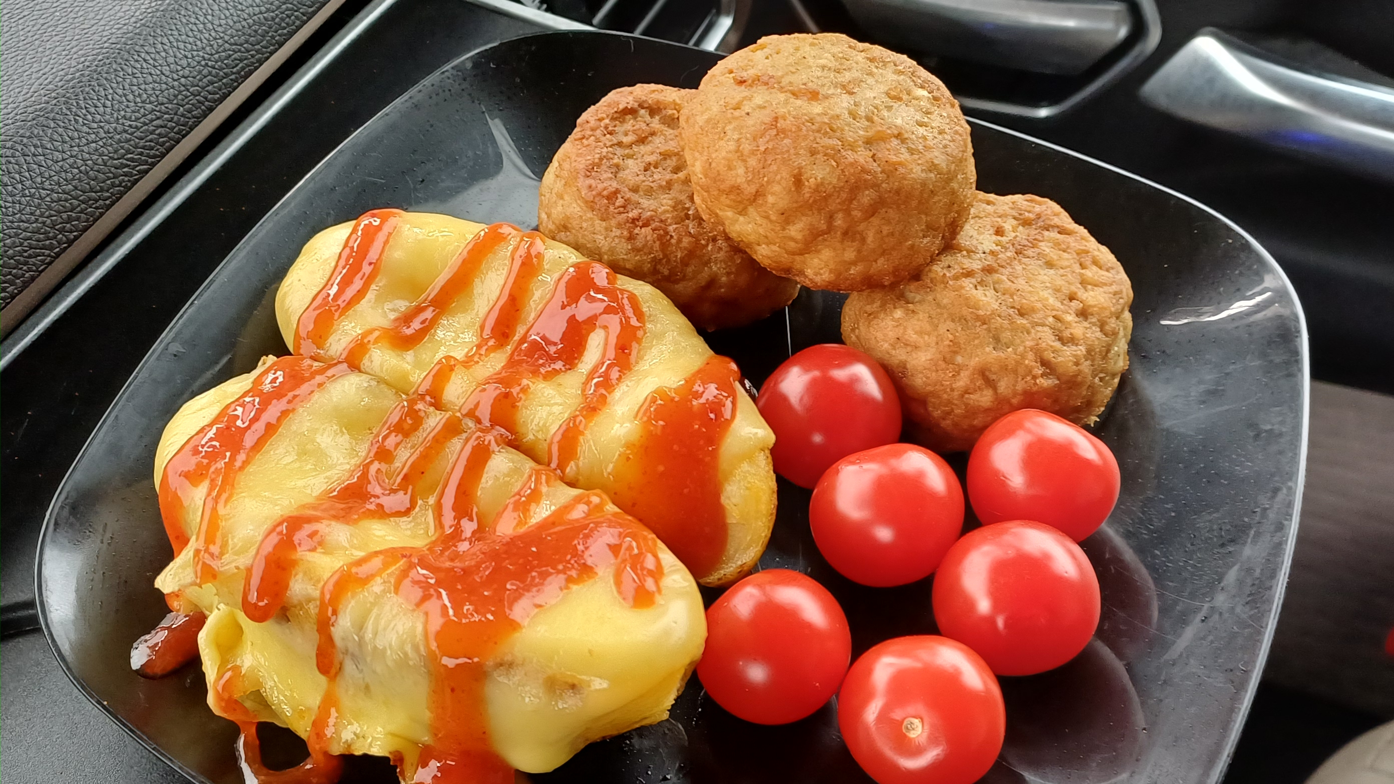 запечённый картофель