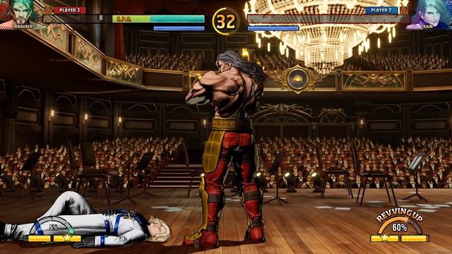 Fatal Fury: City of the Wolves - Official Wolfgang Krauser vs Kain R. Heinlein Match Gameplay смотреть онлайн