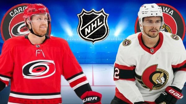 ХОККЕЙ НХЛ. ПЛЕЙ-ОФФ 1/8 ФИНАЛА.  КАРОЛИНА - ОТТАВА.  ТЕКСТОВАЯ ОНЛАЙН ТРАНСЛЯЦИЯ