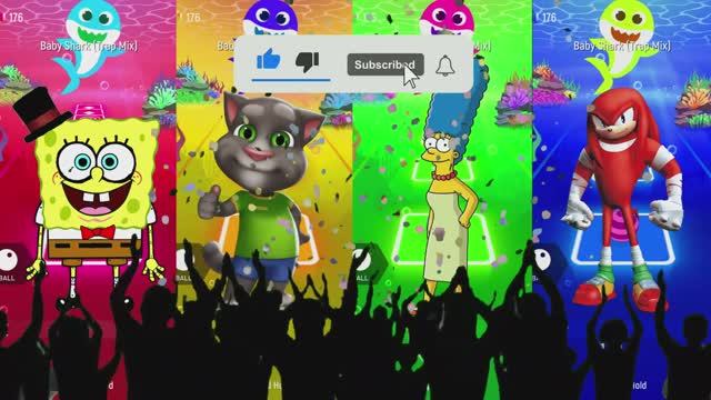 Спанч Боб, Соник, Том и Мардж! 🍍⚡ Кто круче?